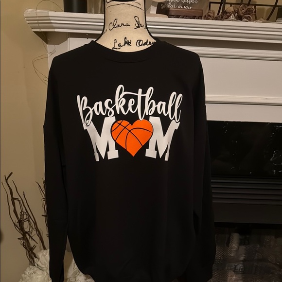 Custom Made “Basketball Mom” Crewneck Sweatshirt - Picture 5 of 5